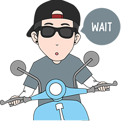 [LINEスタンプ] Cool Man (EN)