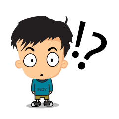 [LINEスタンプ] Indy Boy