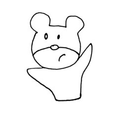 [LINEスタンプ] シロクマのあいつ