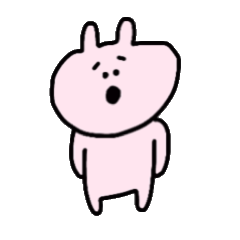 [LINEスタンプ] ウサギとクマのスタンプ