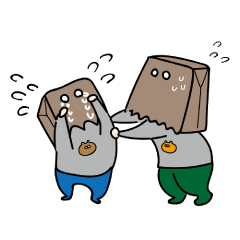 [LINEスタンプ] かわいい兄弟