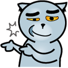 [LINEスタンプ] Blue Tancoco's chat time