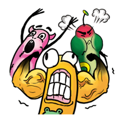 [LINEスタンプ] The Finger Puppet Show