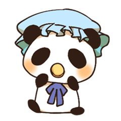 [LINEスタンプ] ハクビちゃんフレンズ！