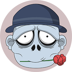 [LINEスタンプ] Zombie (EN)