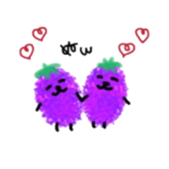 [LINEスタンプ] 太っちょナスビ ver.2