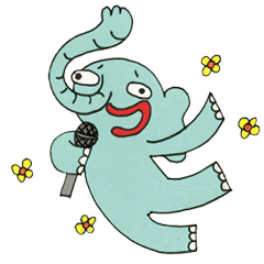 [LINEスタンプ] Elephant Juice