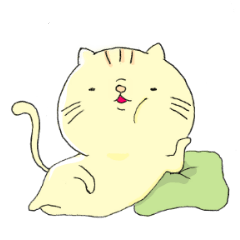 [LINEスタンプ] 裏表のあるねこ。