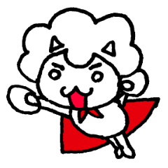 [LINEスタンプ] アフロぬこ