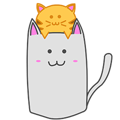 [LINEスタンプ] Cute cat's family