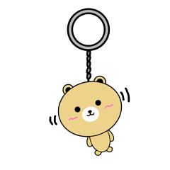 [LINEスタンプ] クマくん(弟)の日常