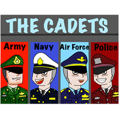 [LINEスタンプ] The Cadetsの画像（メイン）