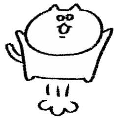 [LINEスタンプ] ねこやん。