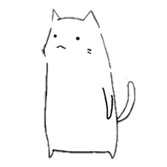 [LINEスタンプ] にゃごねこ