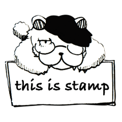 [LINEスタンプ] This is stamp