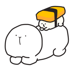 [LINEスタンプ] 兎寿司(usushi)