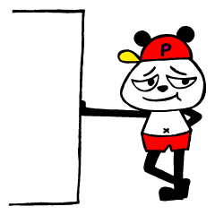 [LINEスタンプ] クリーンパンダ