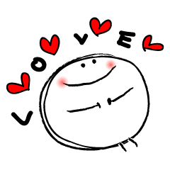 [LINEスタンプ] なぜか気になる         まめまる2