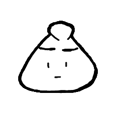 [LINEスタンプ] Triangle's face