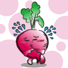 [LINEスタンプ] Miss Beetroot 2