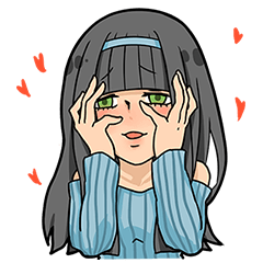 [LINEスタンプ] My Yandere Girl