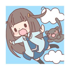 [LINEスタンプ] めいとティキ 