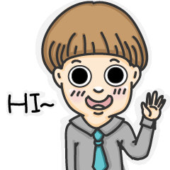 [LINEスタンプ] Daily talk by Chris Chen