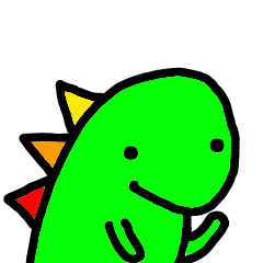 [LINEスタンプ] ほのぼのサウルス