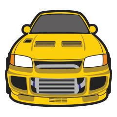 [LINEスタンプ] SD CAR V.3 ENG