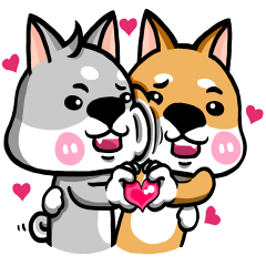 [LINEスタンプ] Wish japan Dog 2 