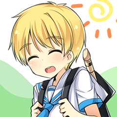 [LINEスタンプ] 少年達 