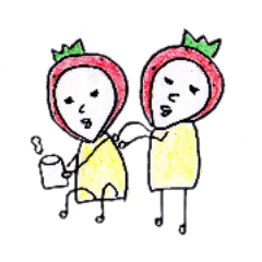 [LINEスタンプ] Very Berry Happy