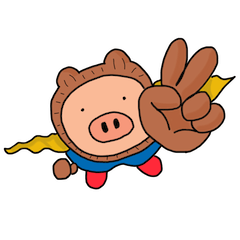 [LINEスタンプ] ブタラッコ2 