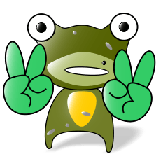 [LINEスタンプ] Nini frogの画像（メイン）