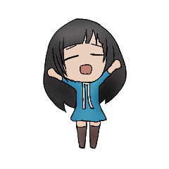 [LINEスタンプ] Girls' Daily Life