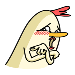 [LINEスタンプ] Handsome of chicken 