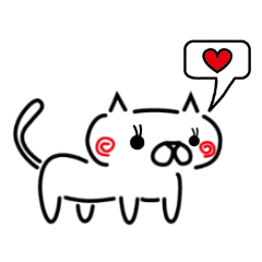 [LINEスタンプ] 吹き出し猫