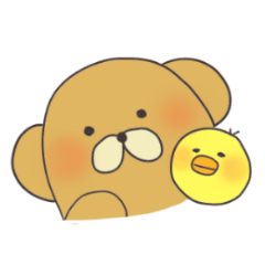 [LINEスタンプ] もぐとむかぴのスタンプ