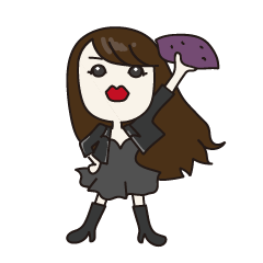 [LINEスタンプ] ブラックリコ 