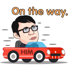 [LINEスタンプ] AJ Wisarut 
