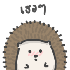 [LINEスタンプ] A Little Hedgehog