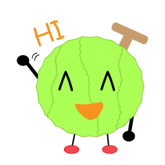 [LINEスタンプ] Belon Melon