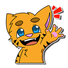 [LINEスタンプ] Rayray Tigercub 