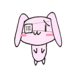 [LINEスタンプ] 病みうさ 