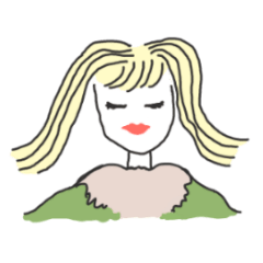 [LINEスタンプ] なびく女子のスタンプ 