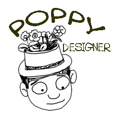 [LINEスタンプ] POPPY DESIGNER