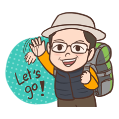 [LINEスタンプ] Trekker's life 