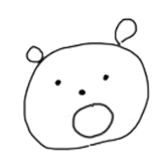[LINEスタンプ] たぶんくま と うさぎ
