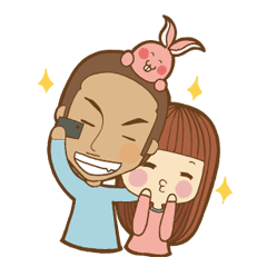 [LINEスタンプ] rb nutty mood 