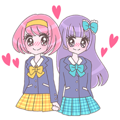 [LINEスタンプ] 百合女子。2